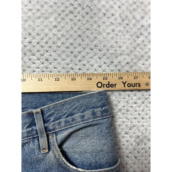 Vintage Levis Jeans Womens 27 High Waist Blue Denim Cropped Jane Button Fly - Picture 11 of 16
